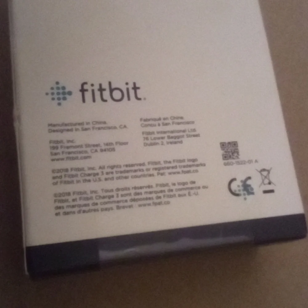 Fitbit charge 3 New in box